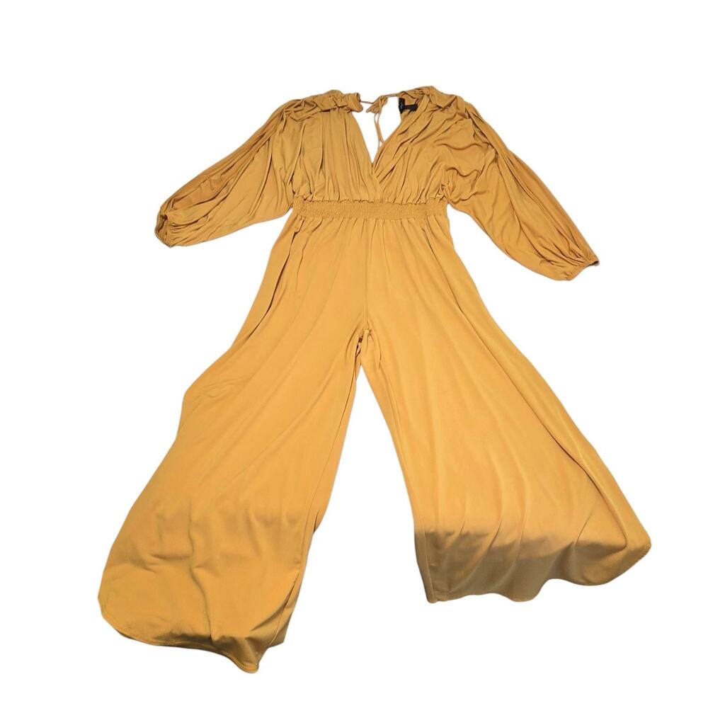 Ashley Stewart Plus Size Women's Jumper Split Cuffs & Hems 22/24 Gold
